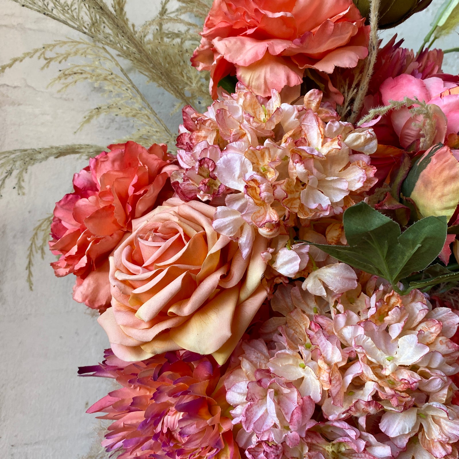 Artificial Floral Arrangement (Ex Rental) - Oranges Bunch