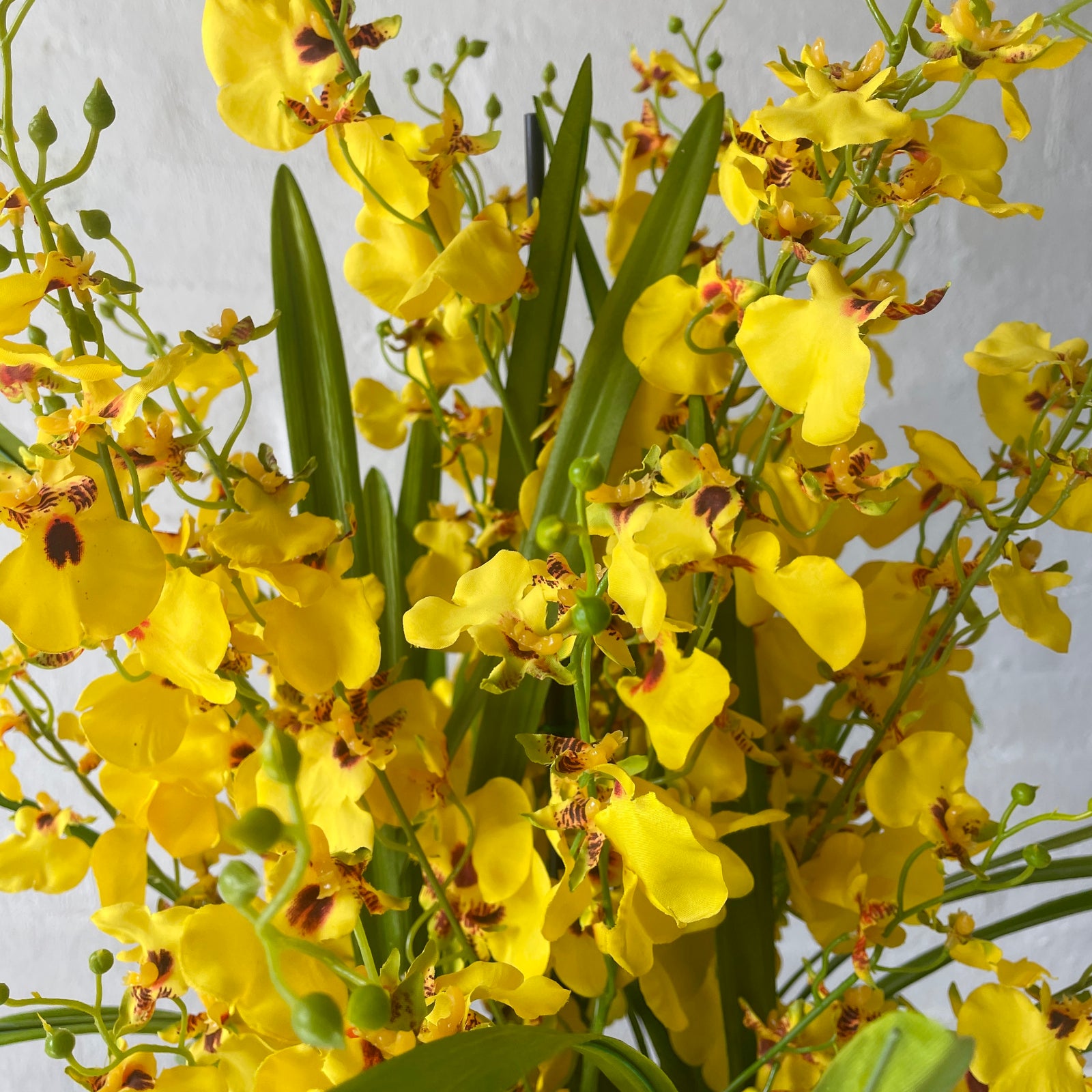 Artificial Dancing Orchid | Yellow