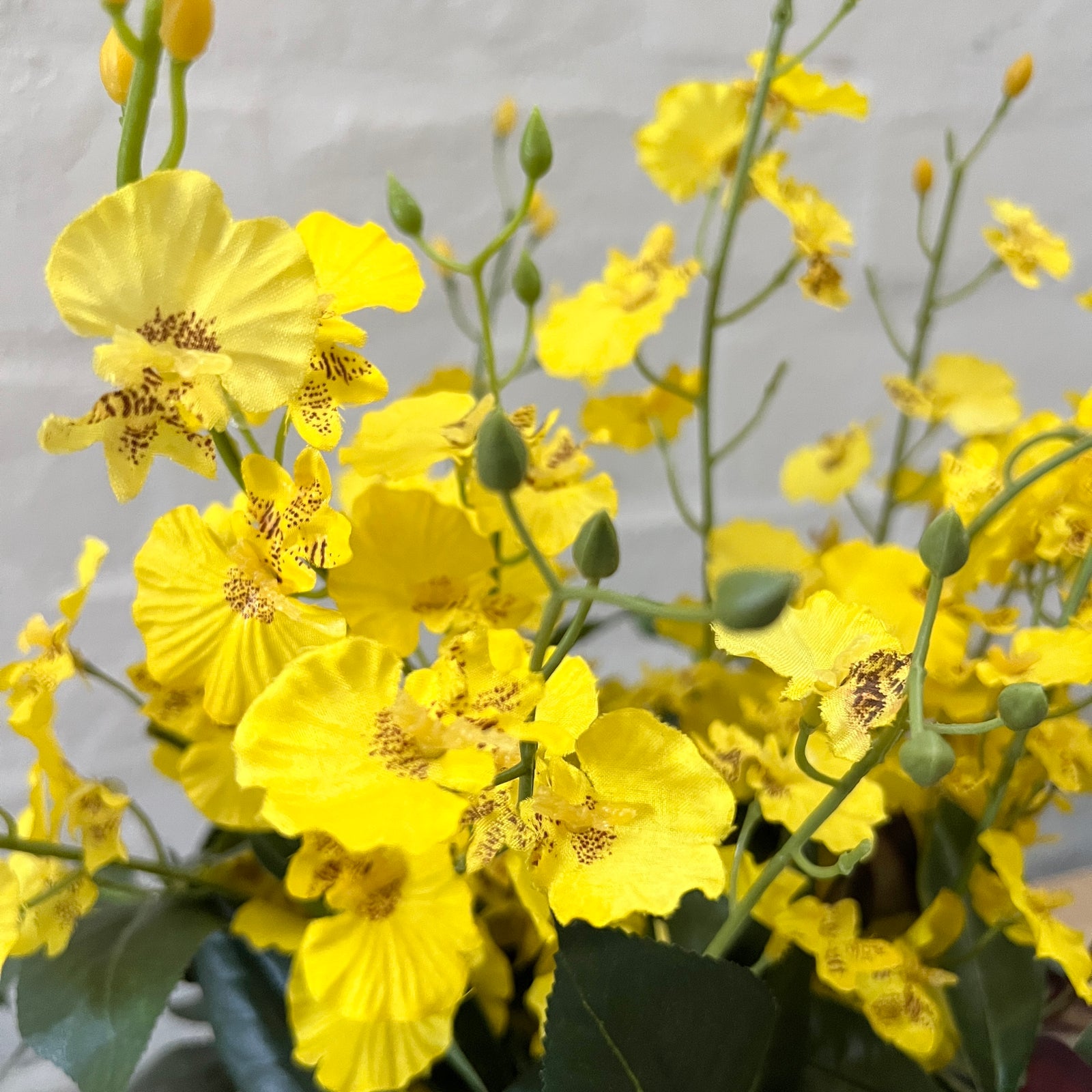 Artificial Floral Arrangement (Ex Rental) Yellows Ceramic #2