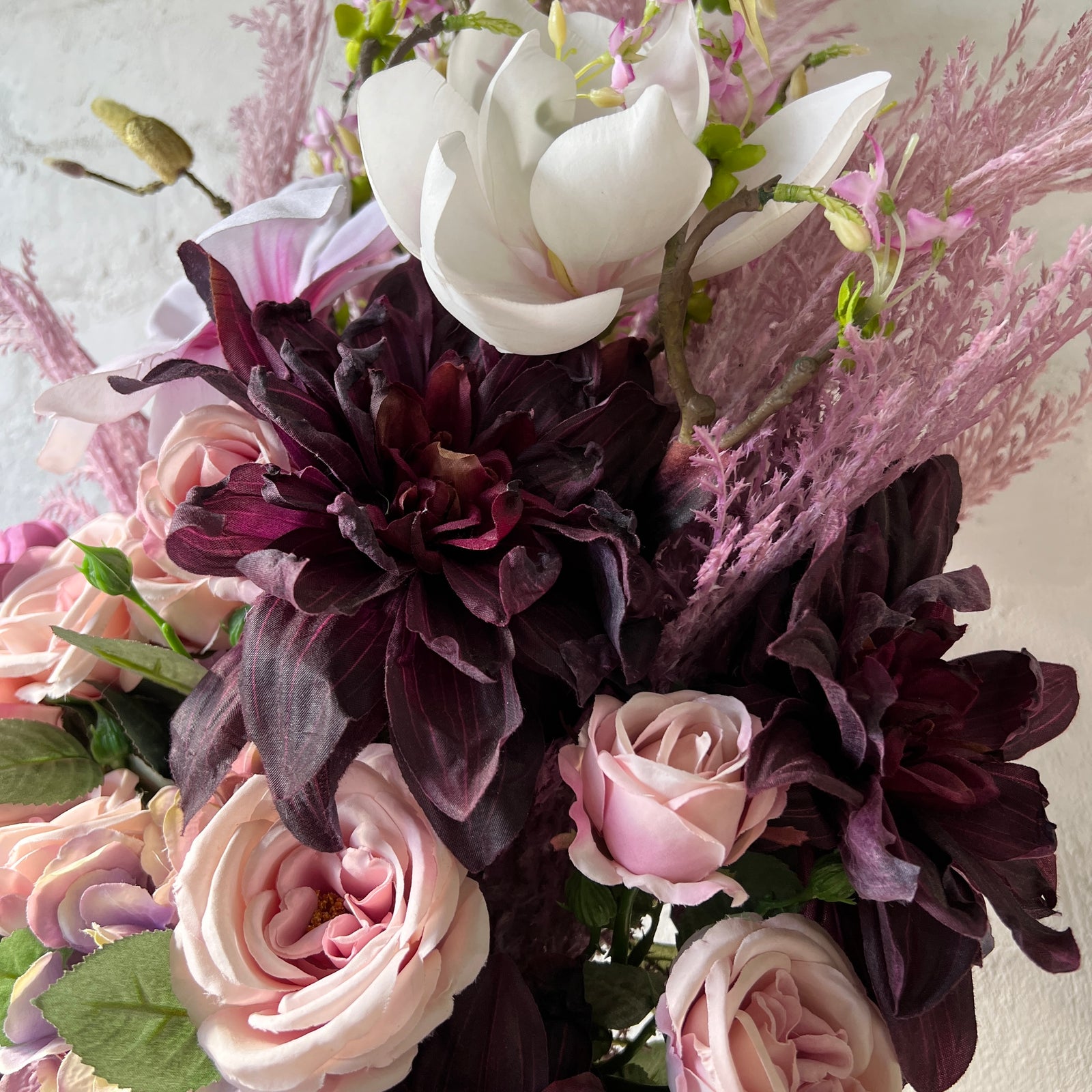 Artificial Floral Arrangement - Light Purples Bunch