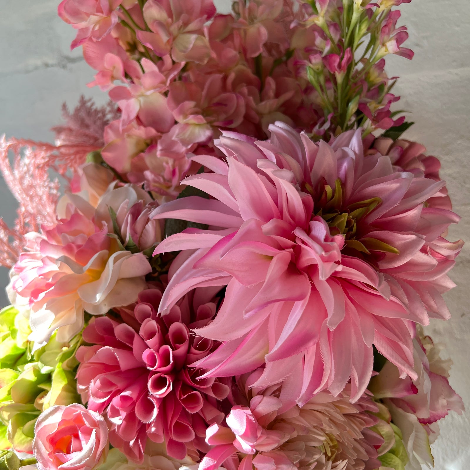 Artificial Floral Arrangement - Pinks Bunch #2