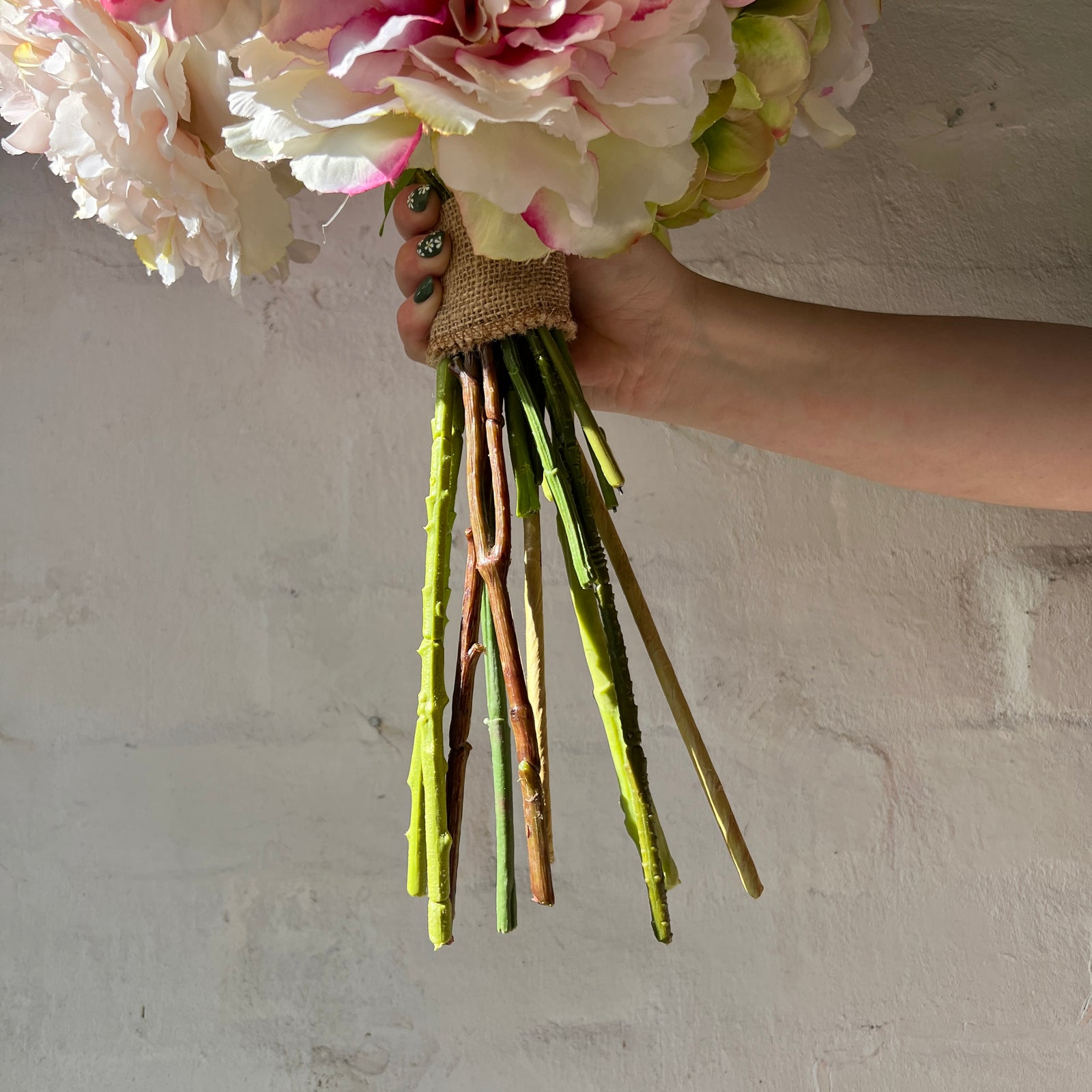 Artificial Floral Arrangement - Pinks Bunch #2
