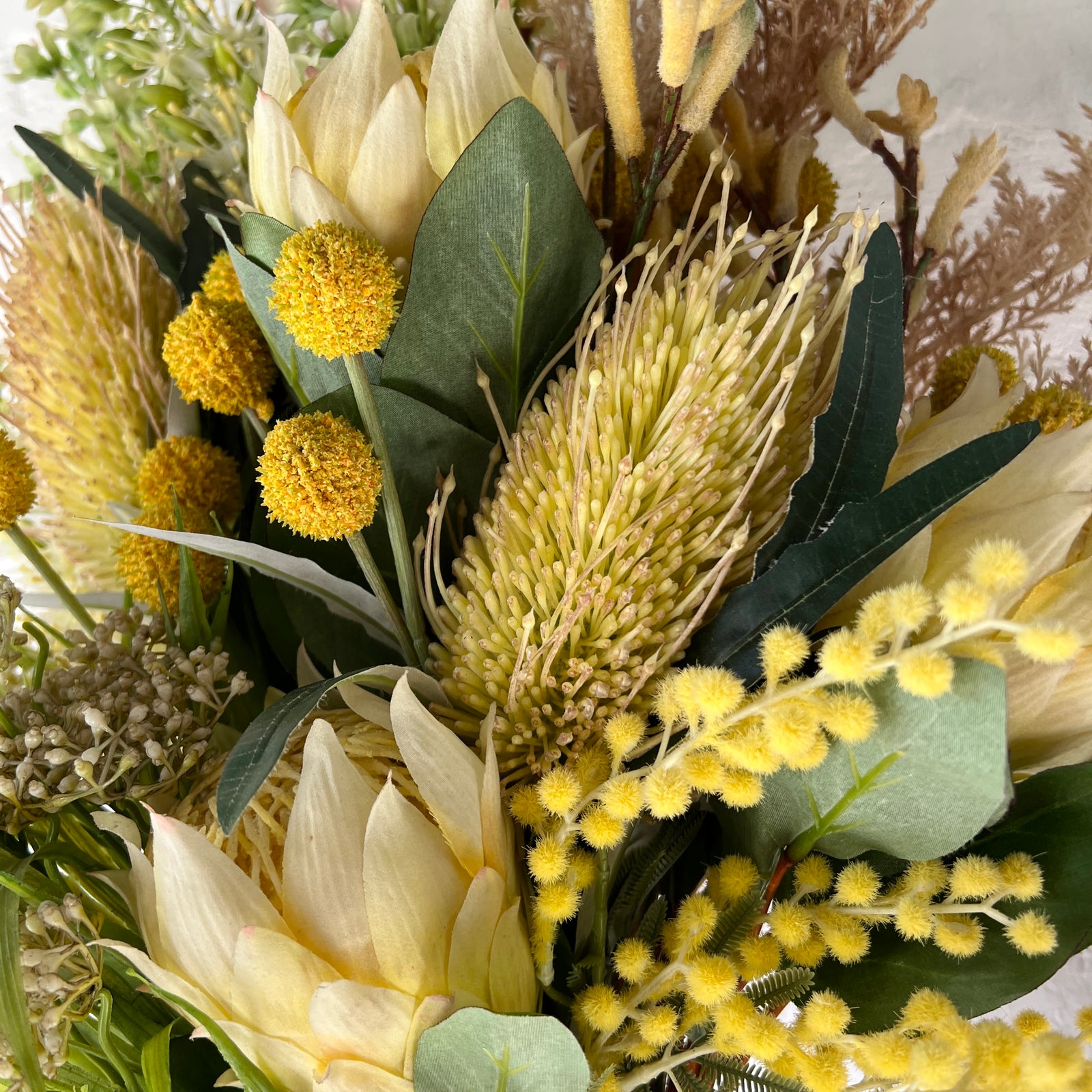 Artificial Floral Arrangement - Yellows Bunch