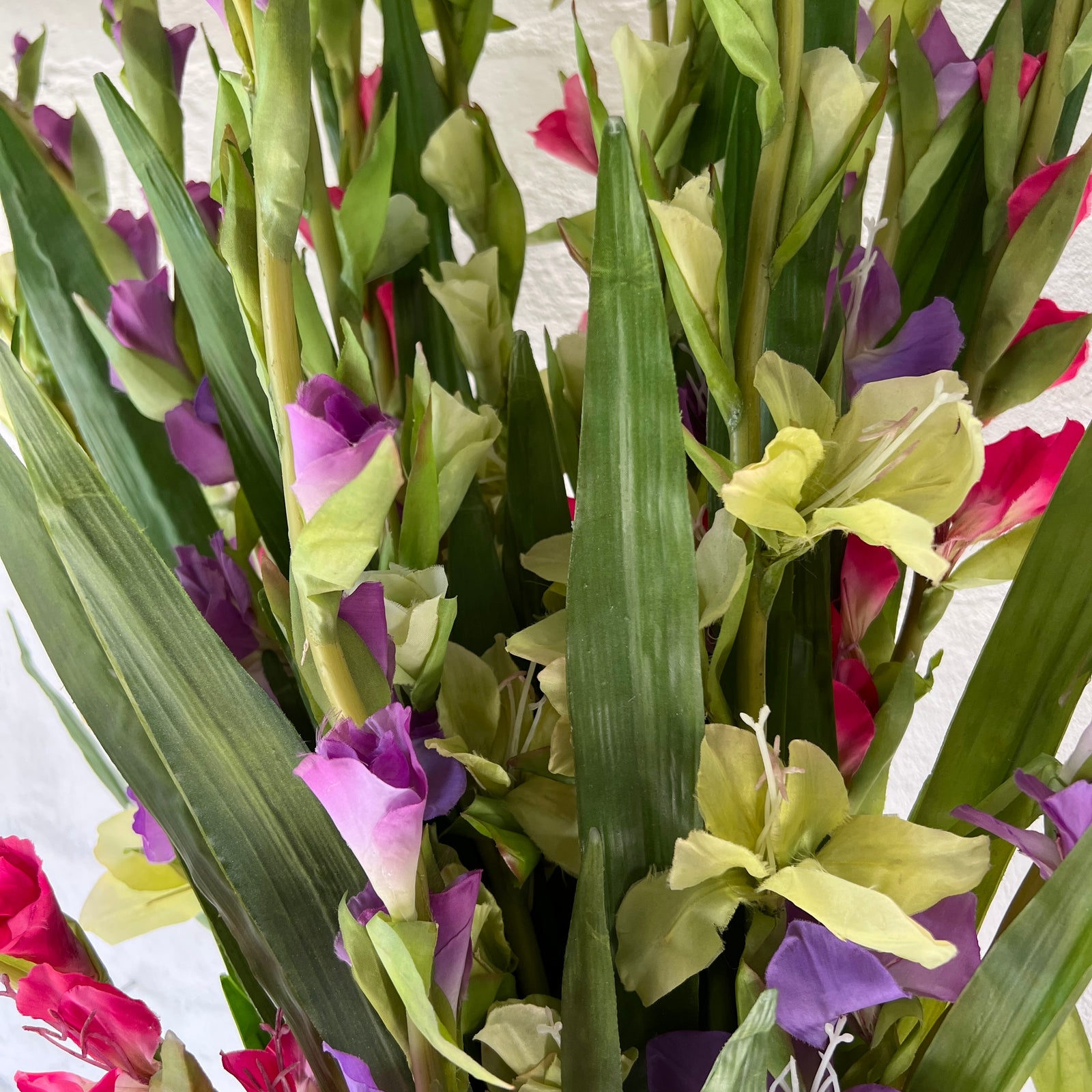 Artificial Floral Arrangement - Purples and Pinks Bunch