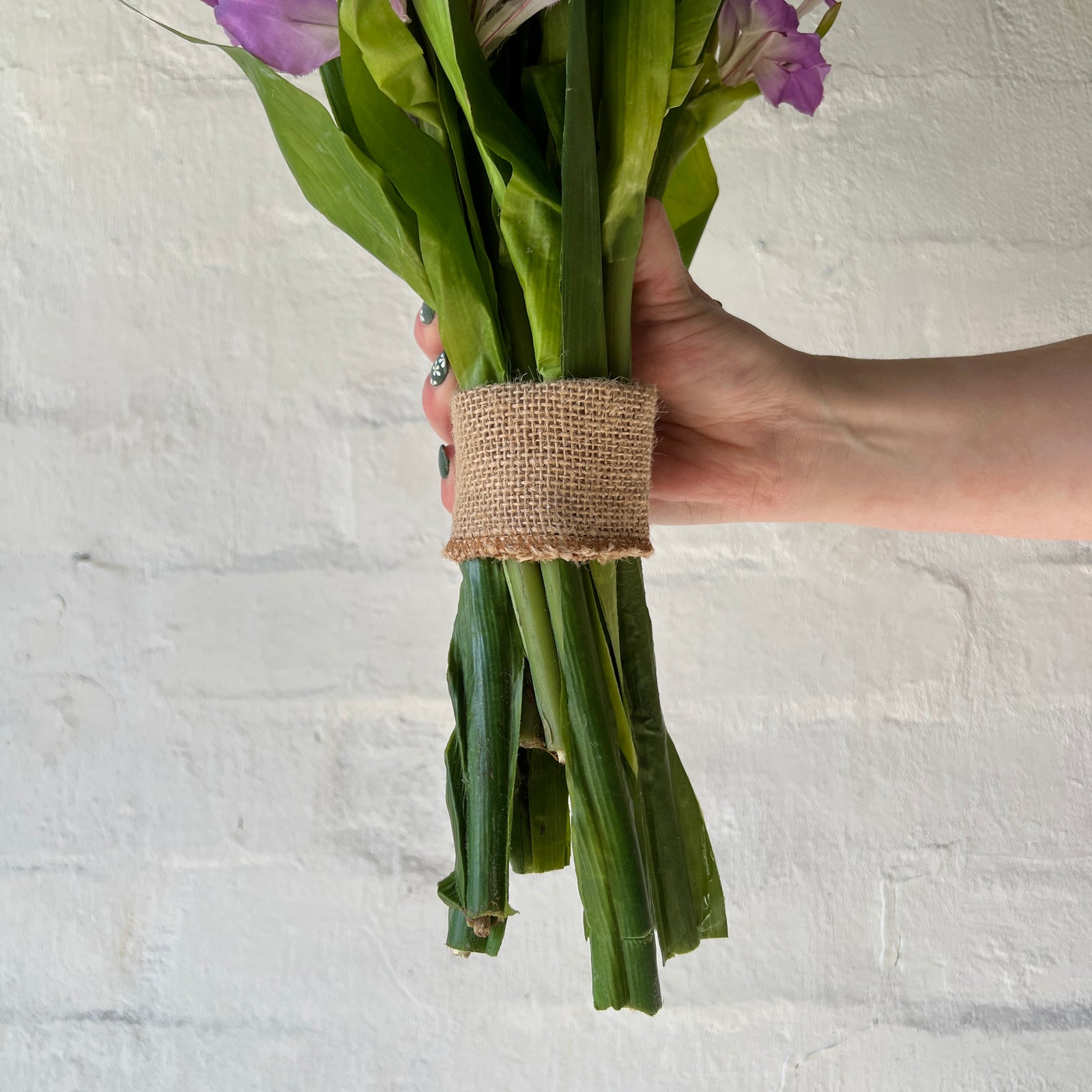 Artificial Floral Arrangement - Purples Bunch #2