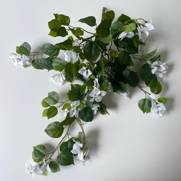 Artificial White Bougainvillea