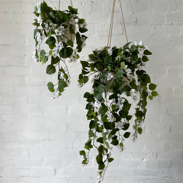 Artificial White Bougainvillea