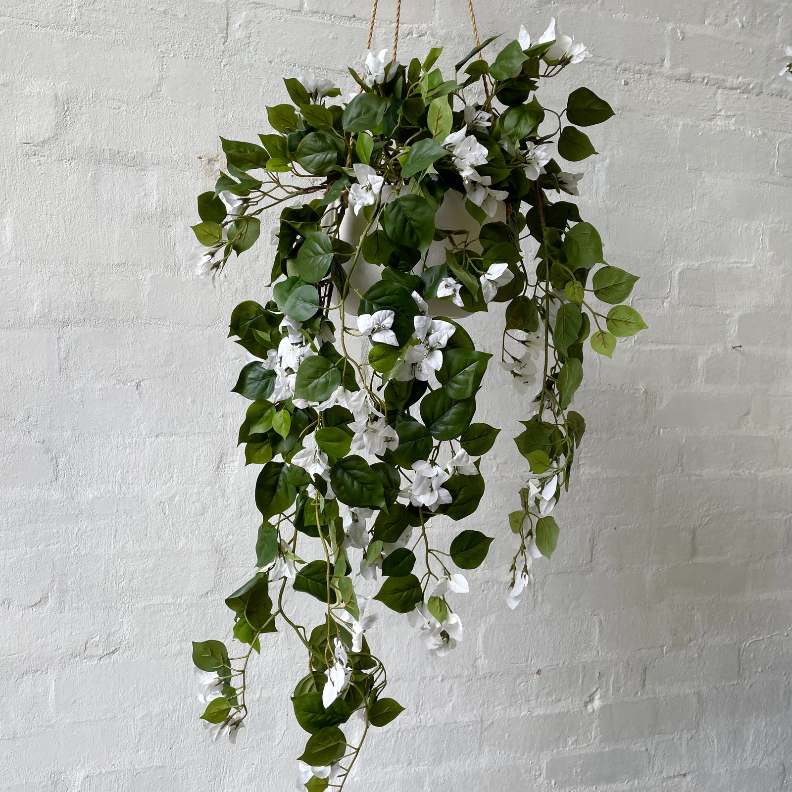 Artificial White Bougainvillea