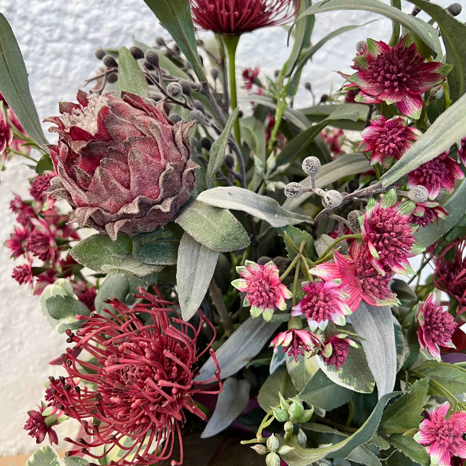 Artificial Floral Arrangement (Ex Rental) Pinks Ceramic #2