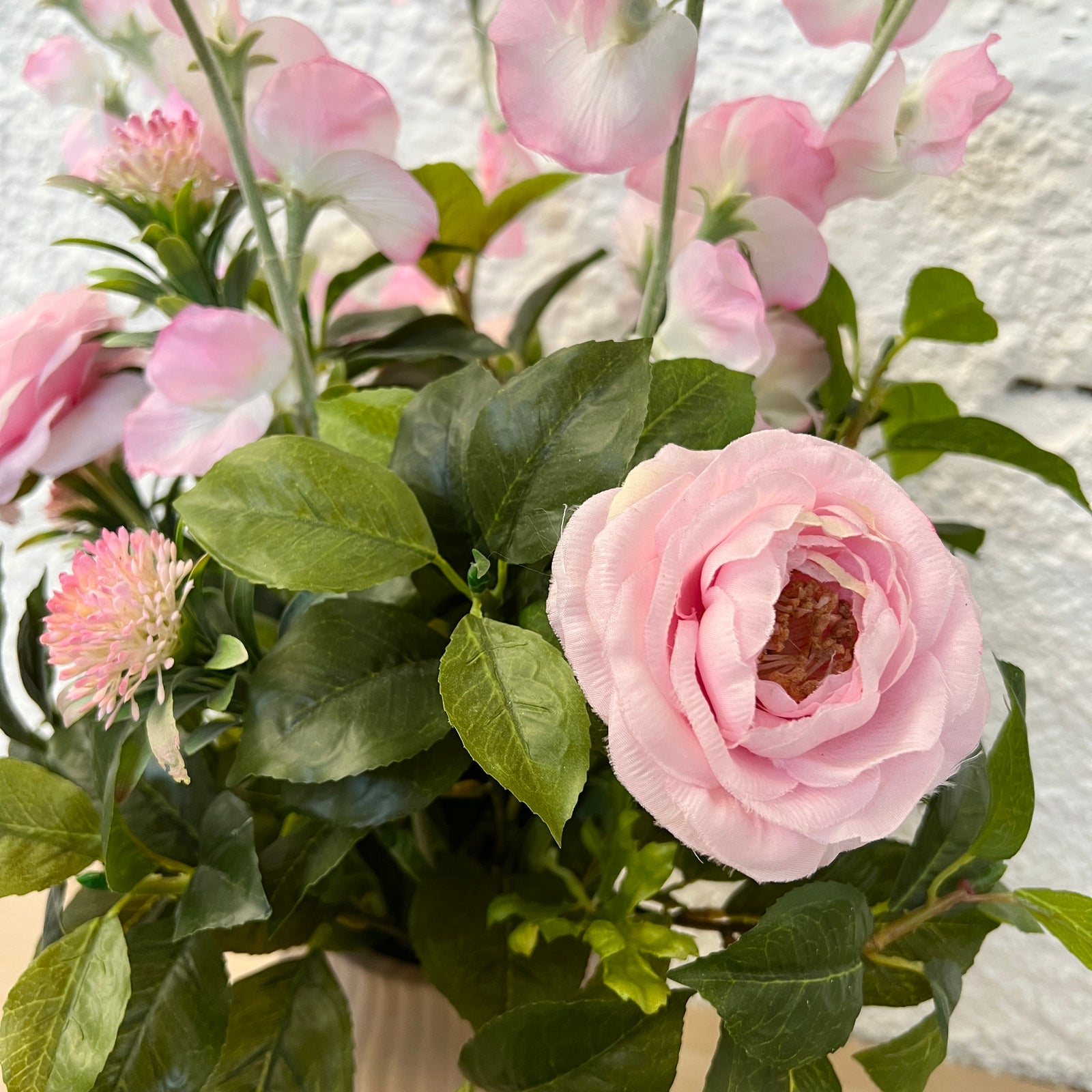 Artificial Floral Arrangement (Ex Rental) Light Pinks Ceramic #1