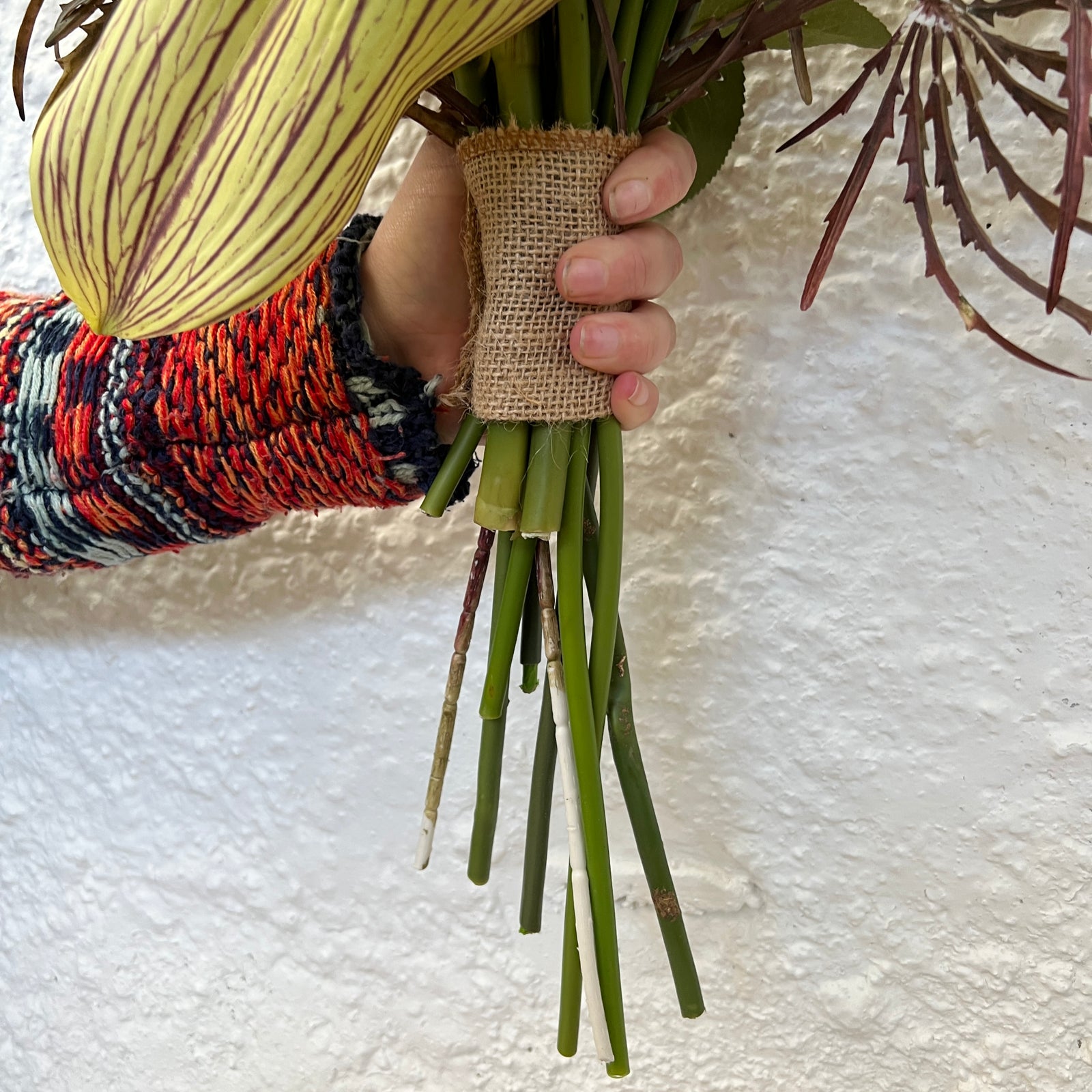 Artificial Floral Arrangement - Yellows Bunch