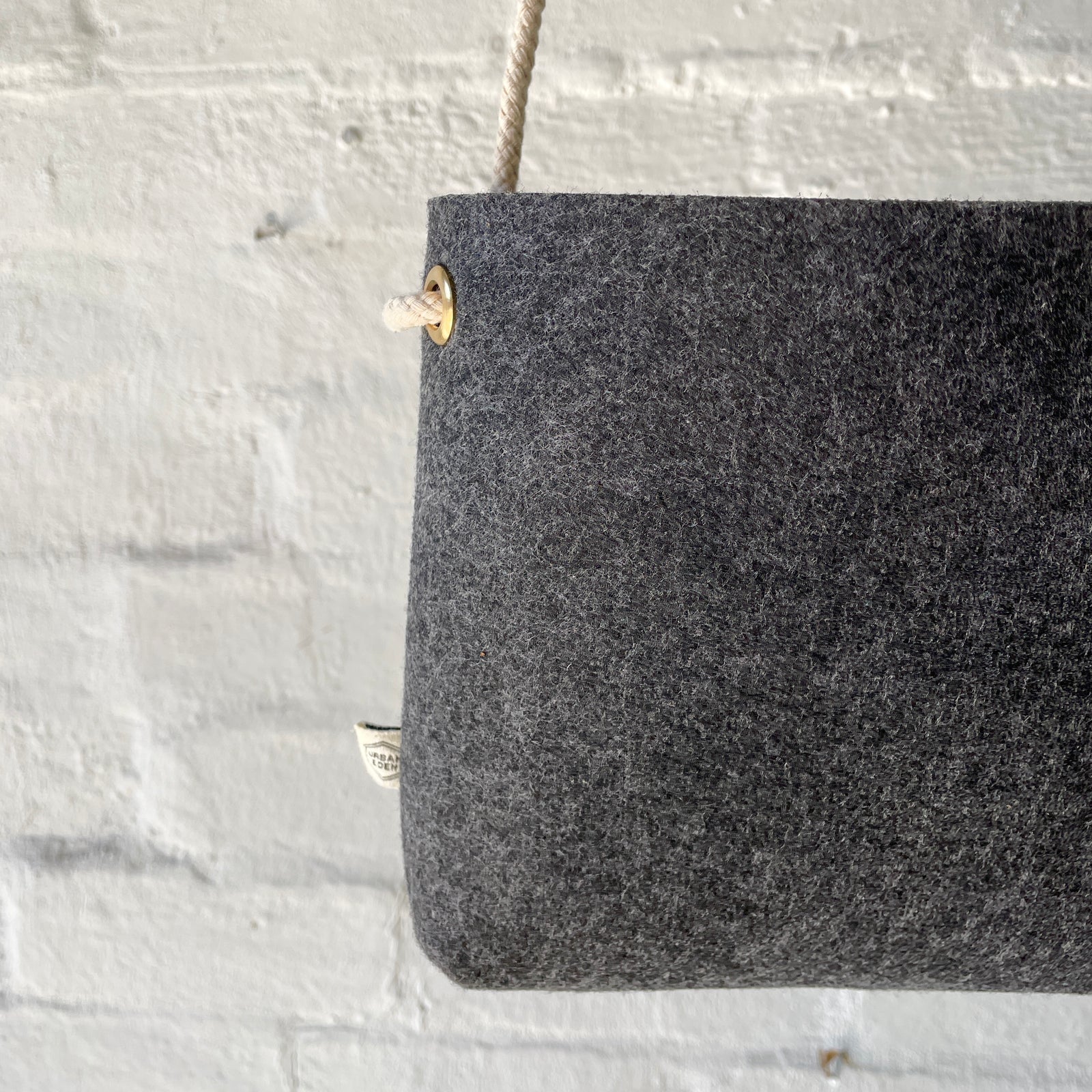 Hanging Plant Pouch | Dark Grey