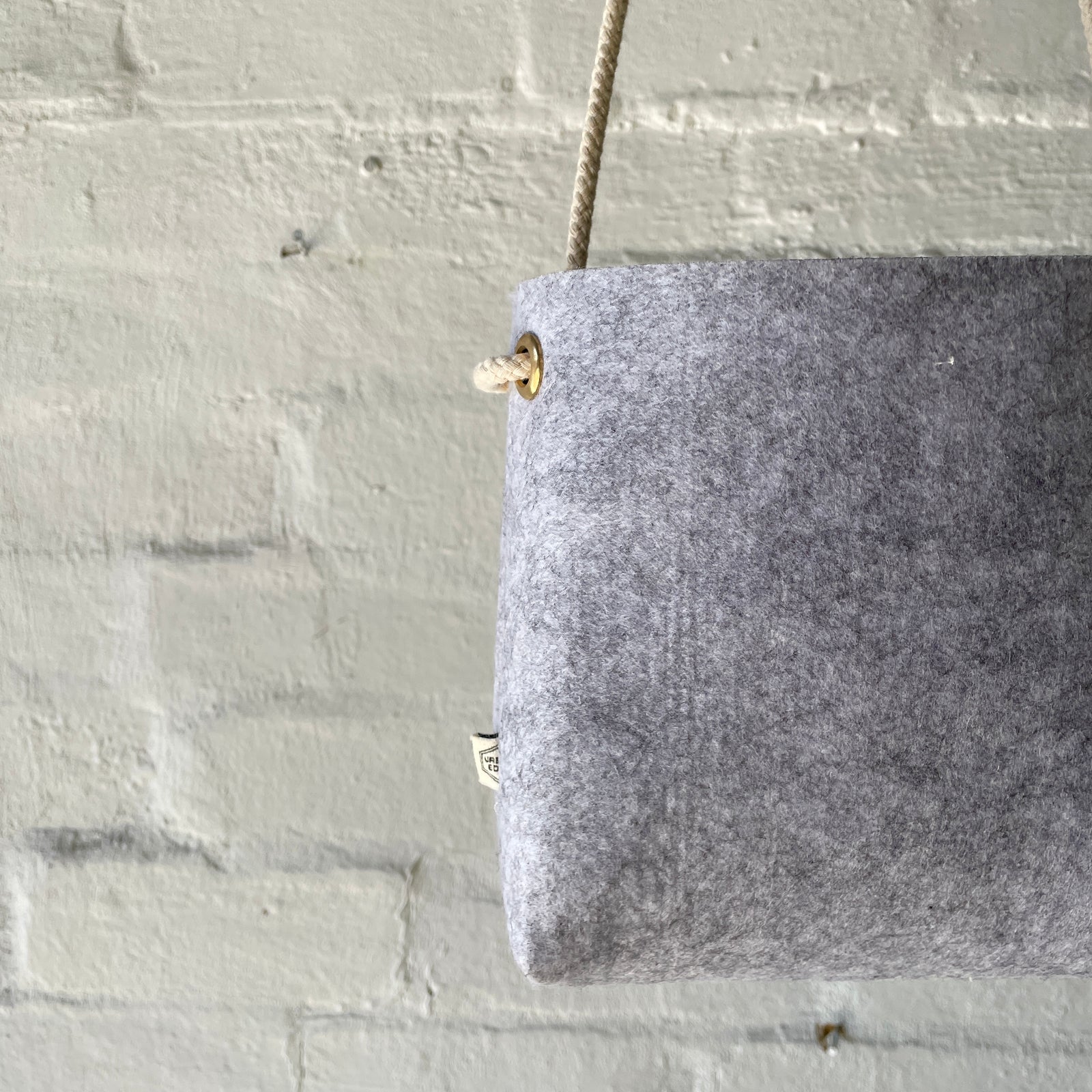 Hanging Plant Pouch | Light Grey