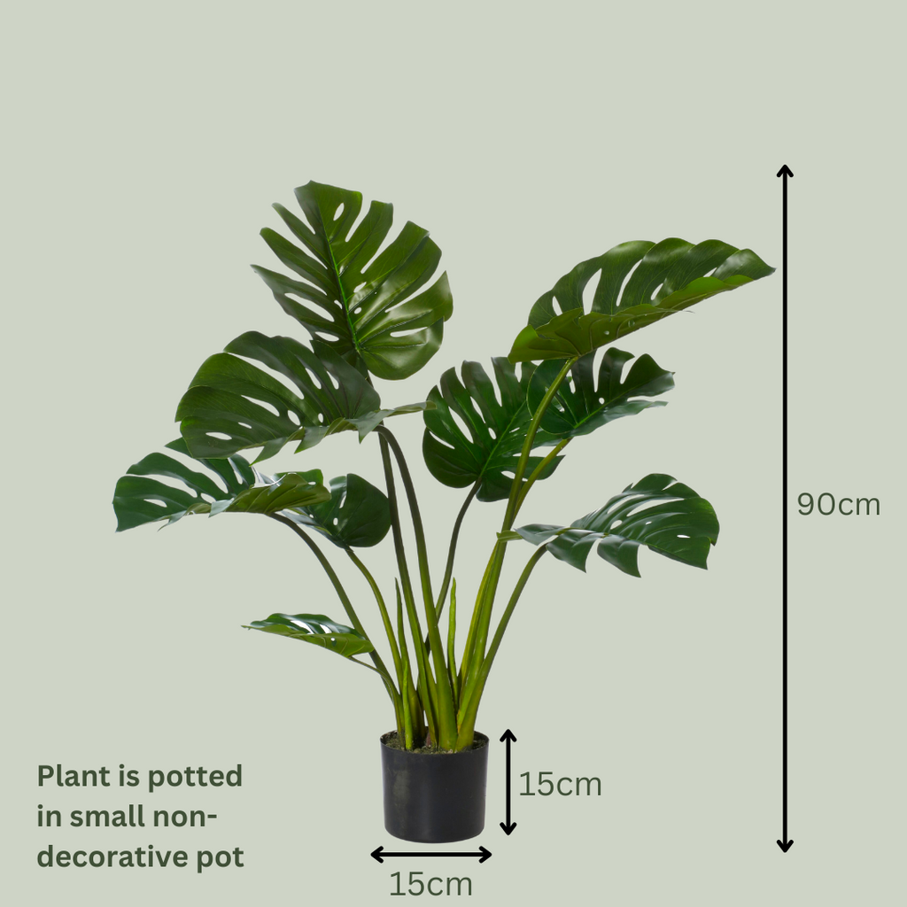 Artificial Monstera Plant – The Plants Project