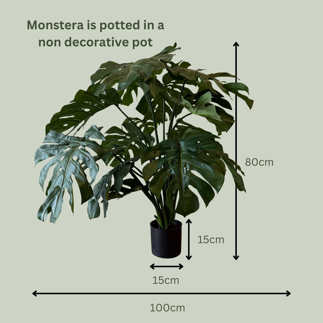 Artificial Monstera Plant