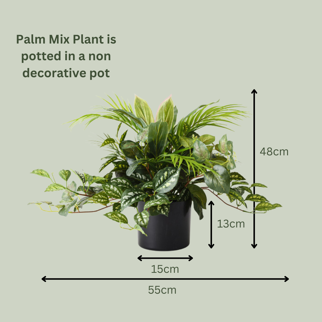 Artificial Palm Mix Plant