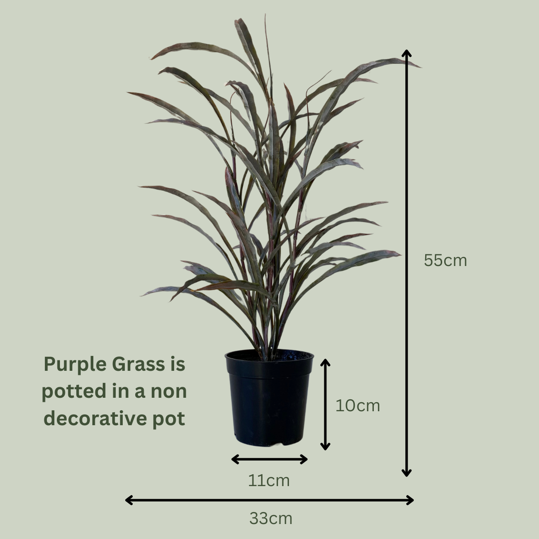 Artificial Purple Grass
