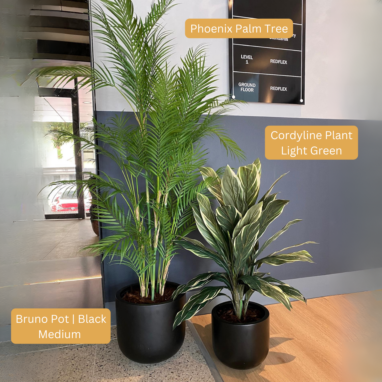 Artificial Cordyline Plant | Light Green