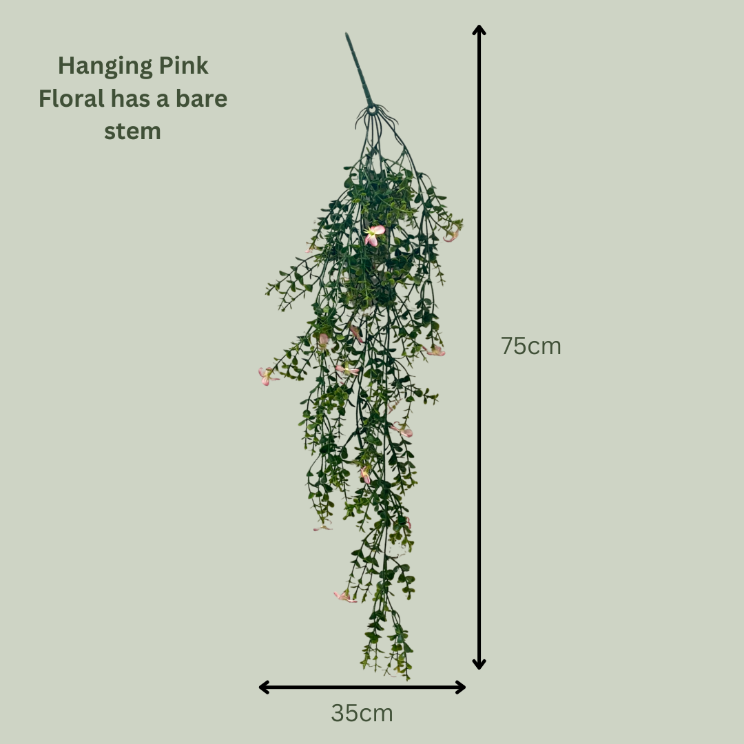 Artificial Hanging Pink Floral