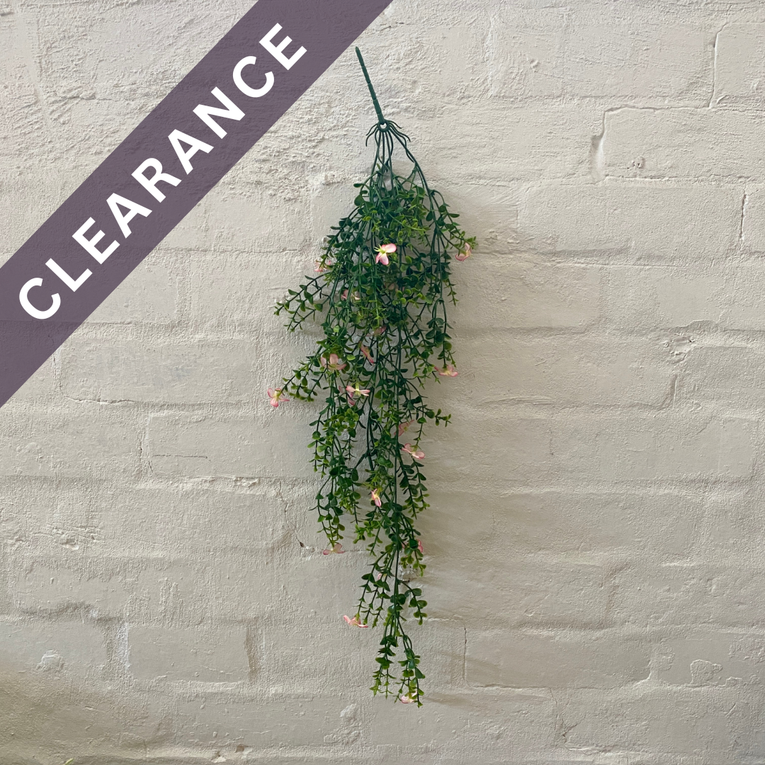 Artificial Hanging Pink Floral