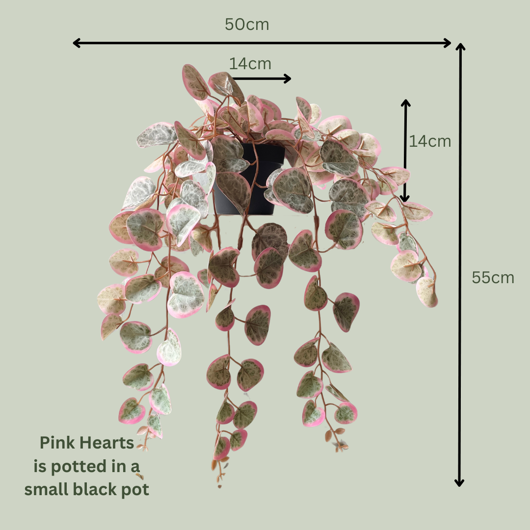 Artificial Pink Hearts