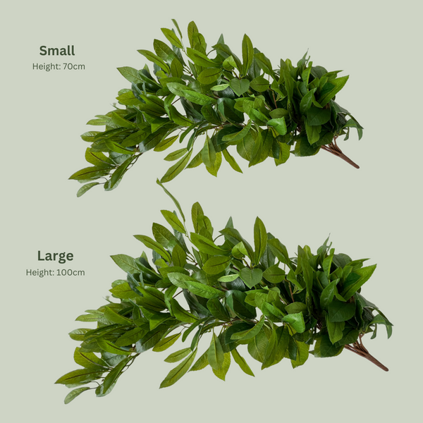 Artificial Laurel Leaf Bush