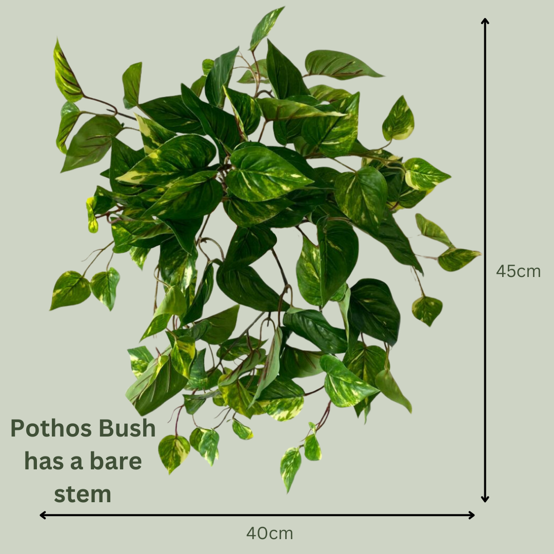 Artificial Pothos Bush | Outdoor Plant