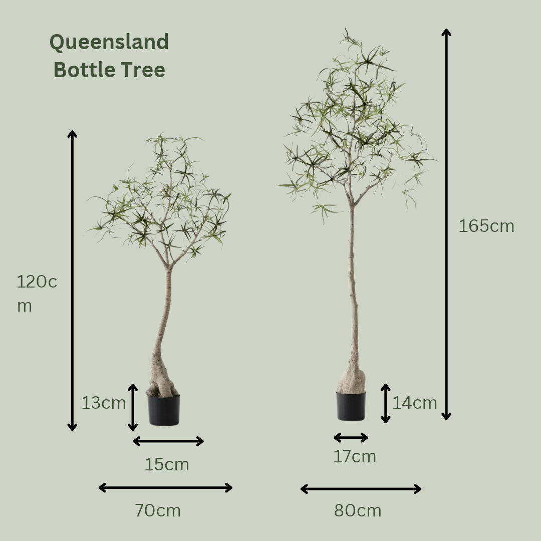 Artificial Queensland Bottle Tree