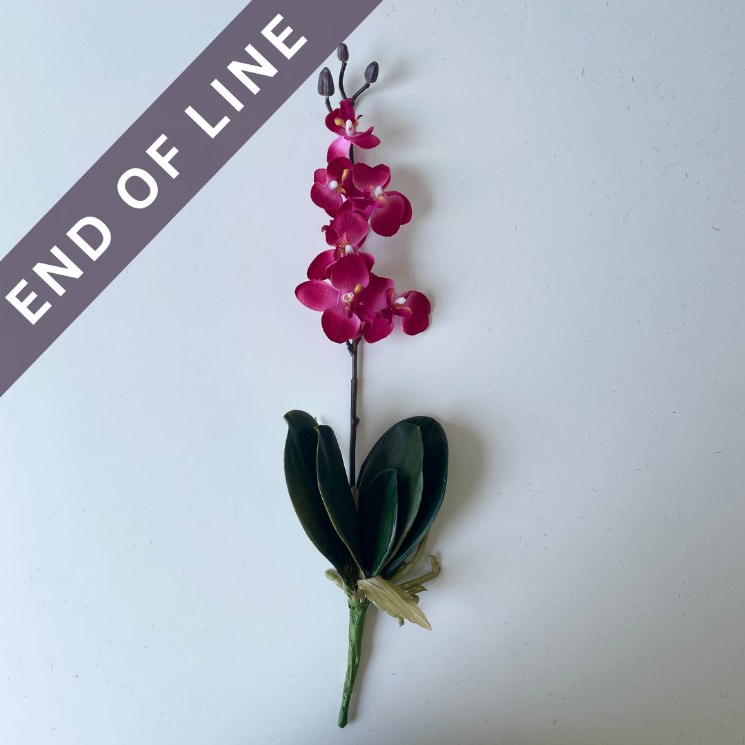 Artificial Red Orchid