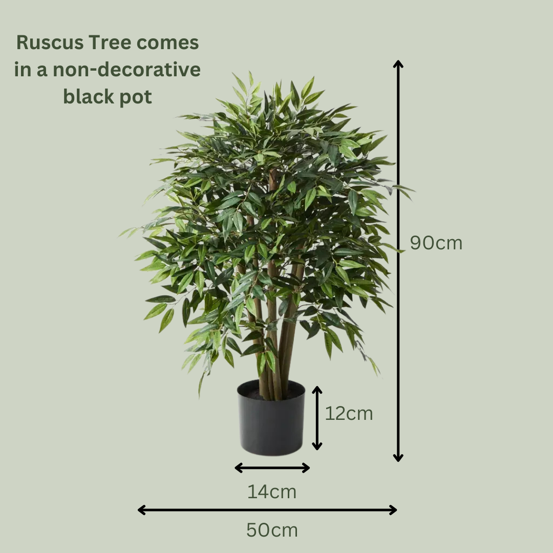 Artificial Ruscus Tree | 90cm