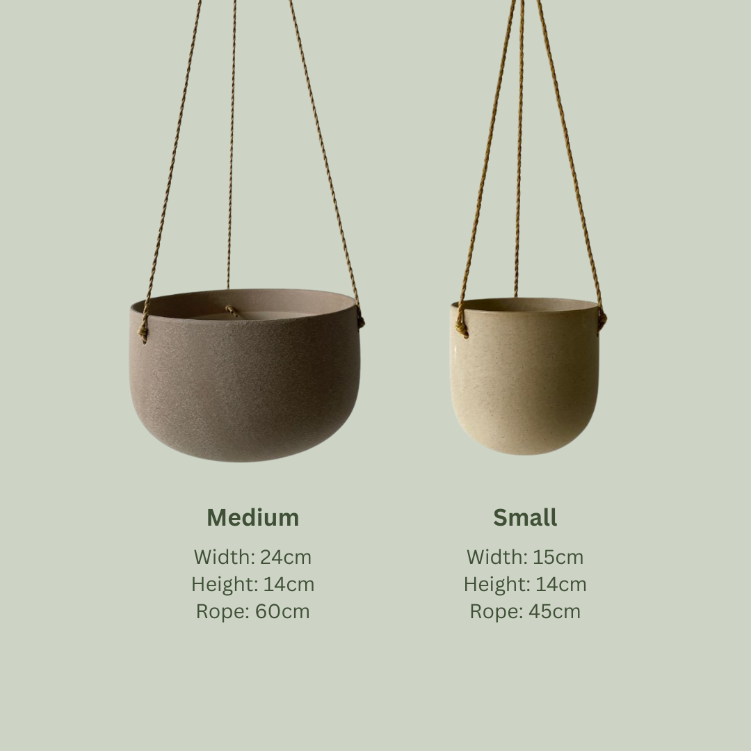 Sadie Hanging Ceramic | Sand