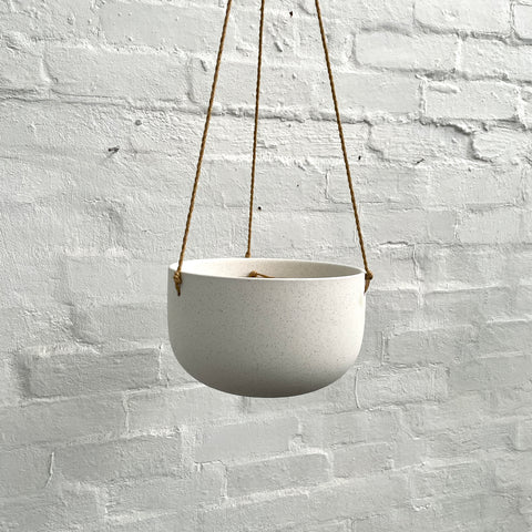 Sadie Hanging Ceramic | White