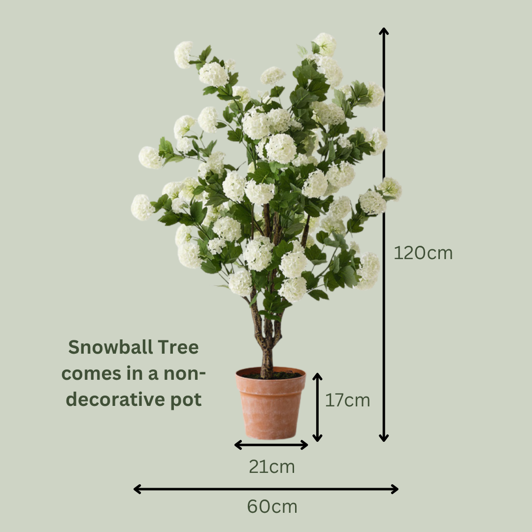 Artificial Snowball Tree