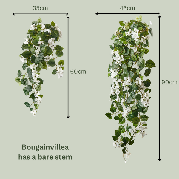 Artificial White Bougainvillea