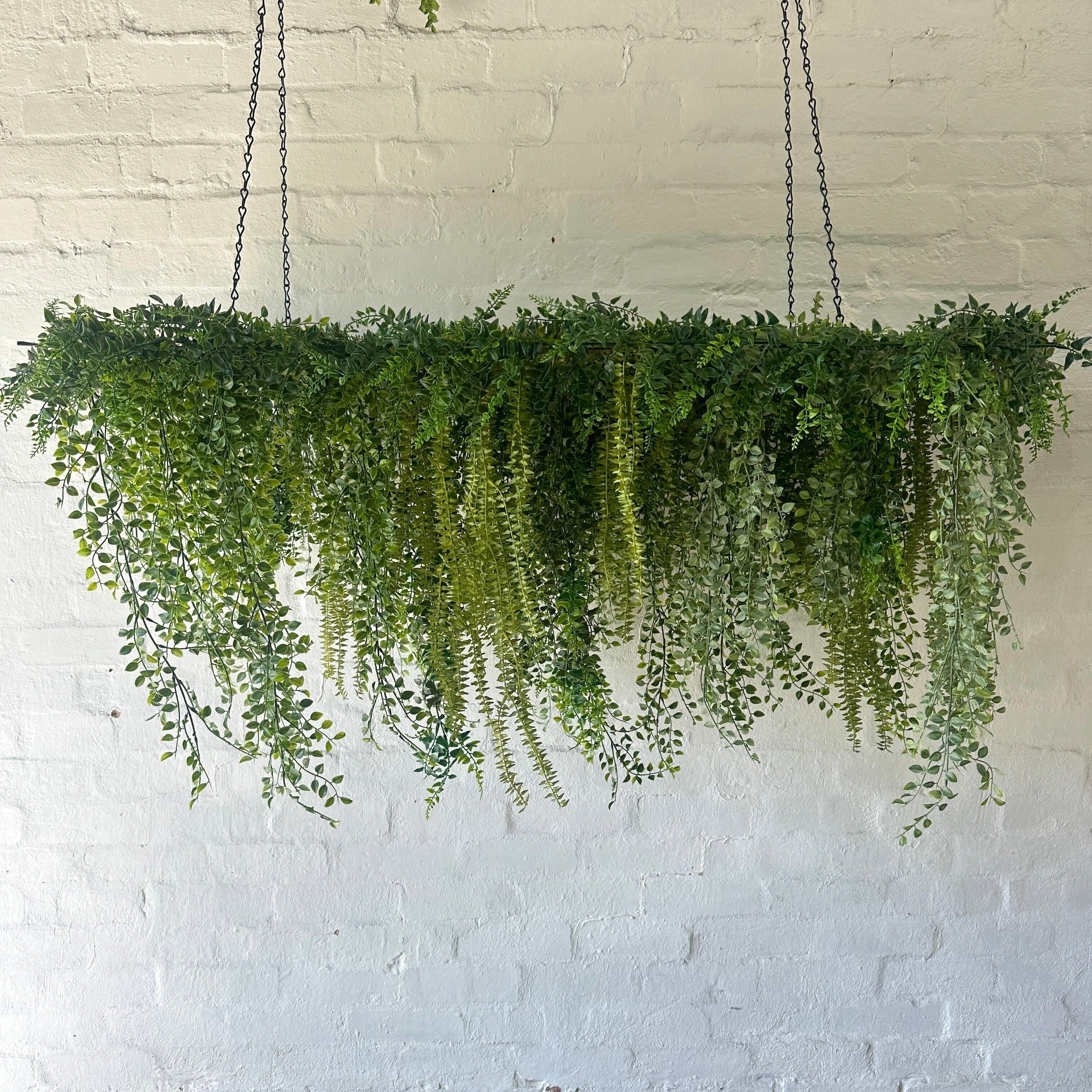 real looking artificial hanging plants Artificial Hanging Plants Island