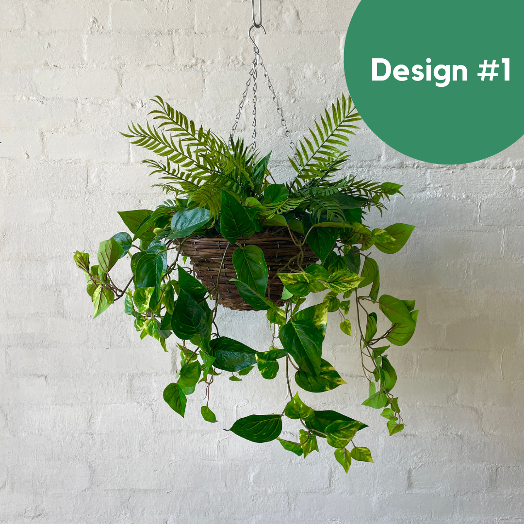 Large Outdoor Mixed Hanging Baskets | UV Protected