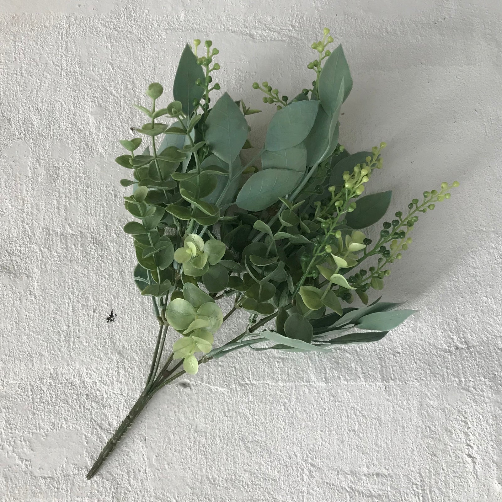 Artificial Eucalyptus & Berry Bush