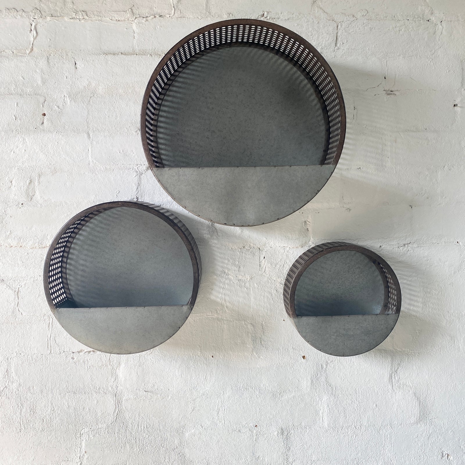 Full Moon Planters | Perforated