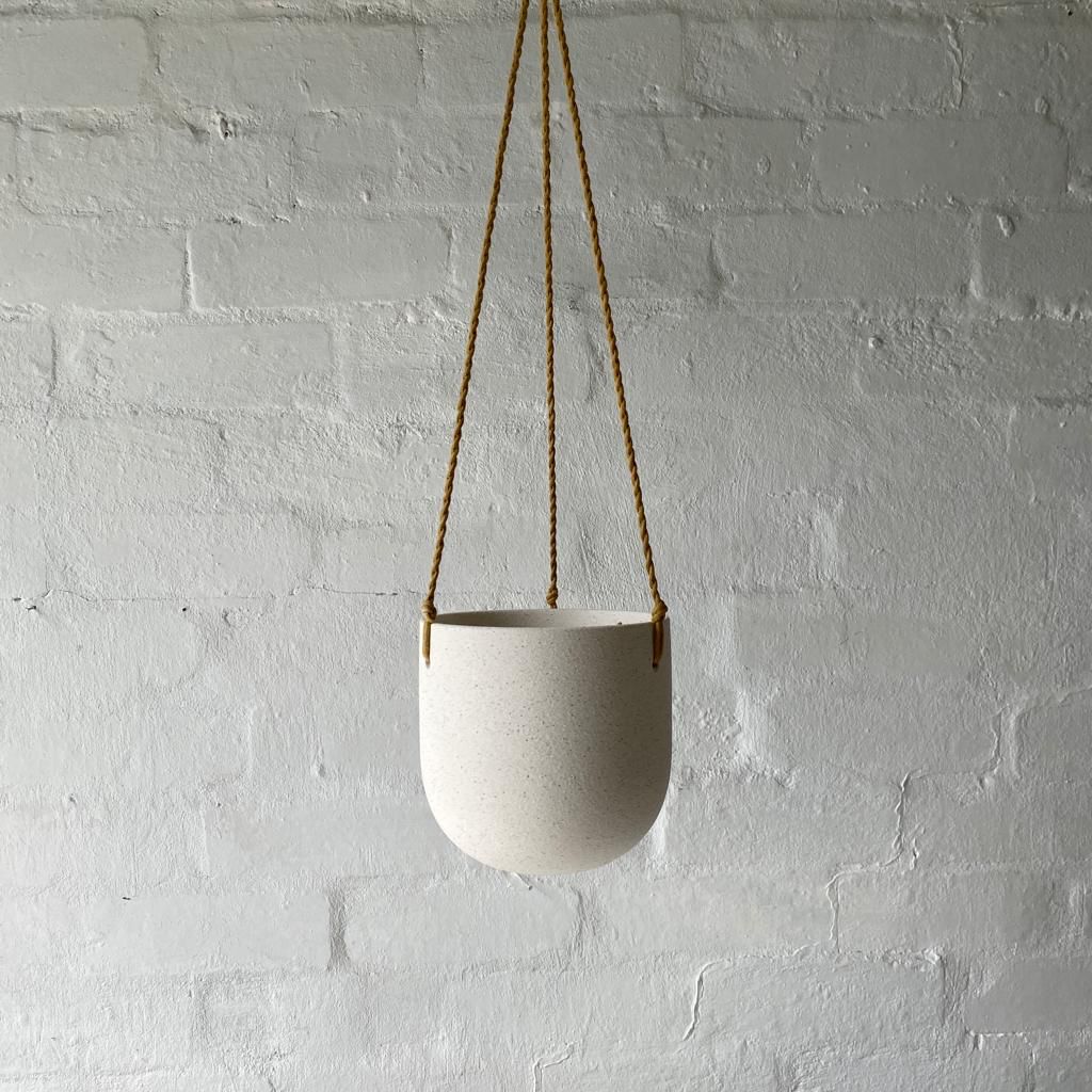 Sadie Hanging Ceramic | White