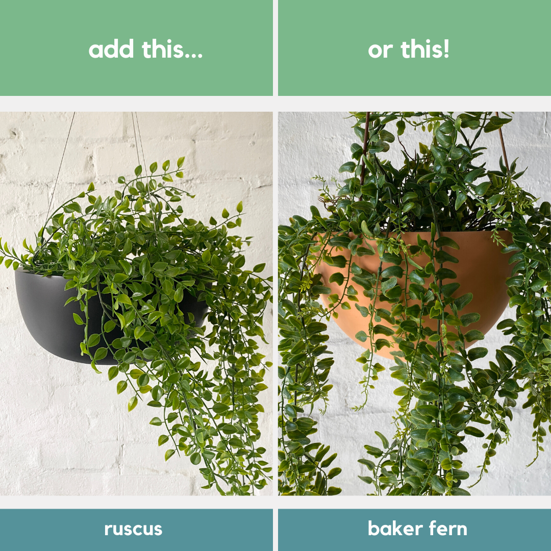 Lightweight White Hanging Pot