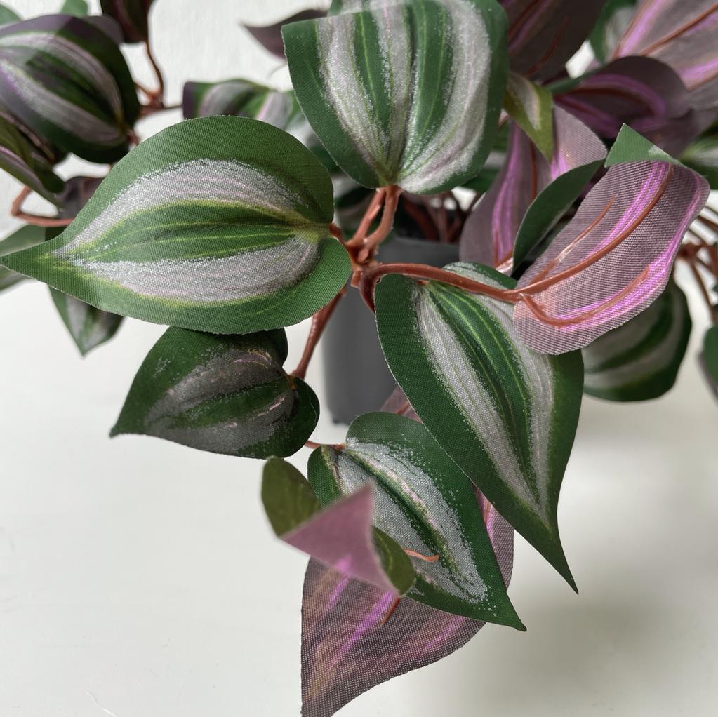 Artificial Wandering Dude Plant | Purple