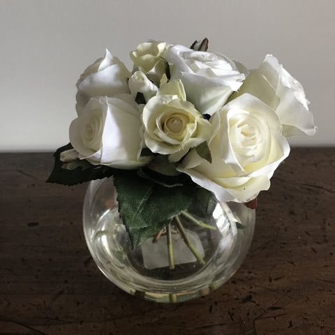 Artificial Roses | White