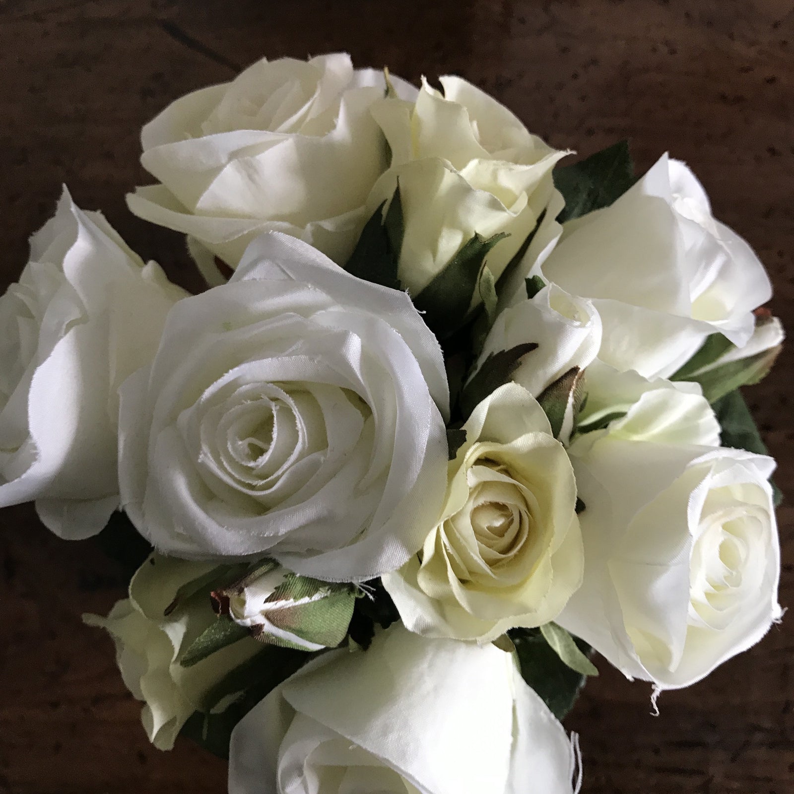 Artificial Roses | White